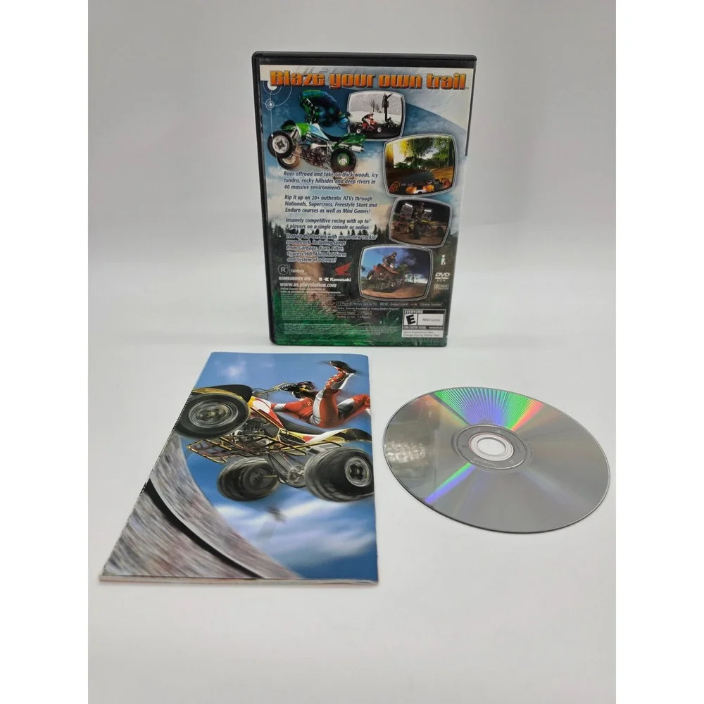 ATV Offroad Fury 2 PS2 PlayStation 2 Not For Resale Complete with Manual CIB